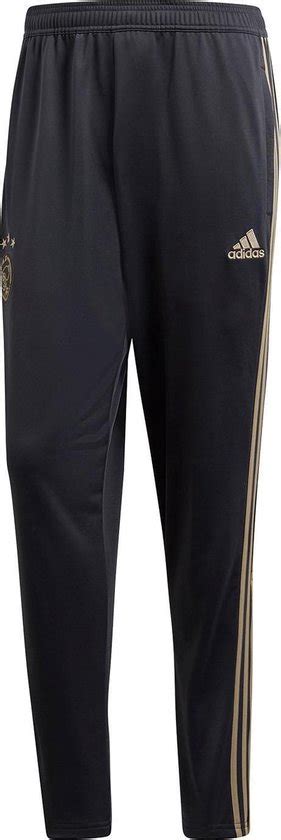 adidas zwart goud broek|adidas sport broek.